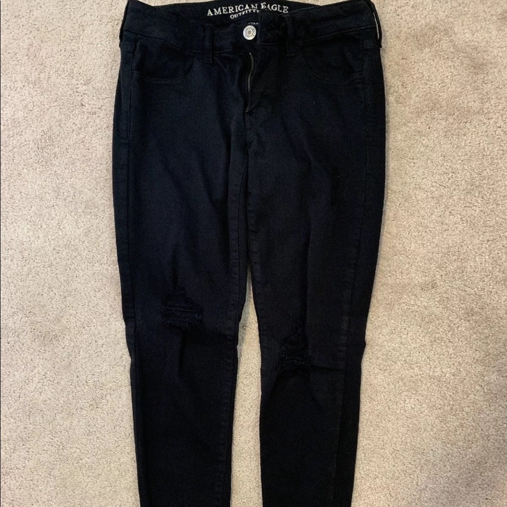 American Eagle Black Skinny Jeans